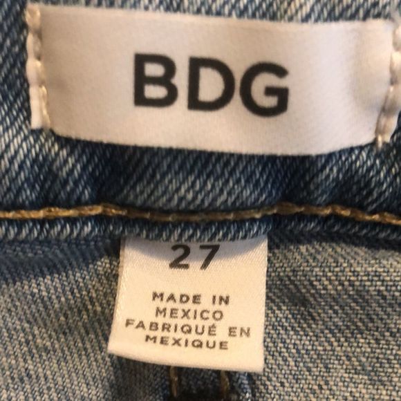 URBAN OUTFITTERS BDG Denim Size 27 Waist 96% cotton - Picture 8 of 15